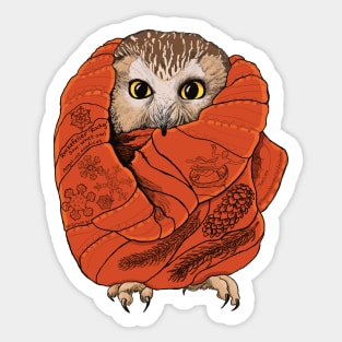 Rockefeller The Owl Sticker